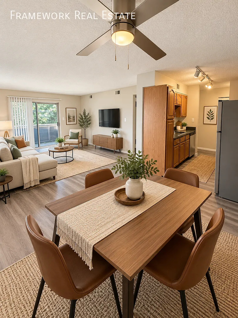 Free month's rent! Top-Floor 2-Bedroom with Private Balcony, Garage & High Line Canal Access — Photo 2