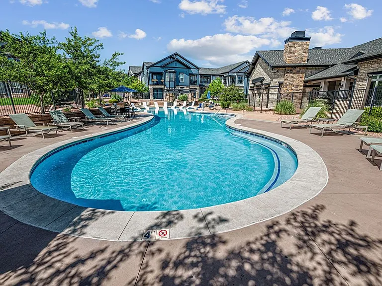 Swimming pool and sun deck