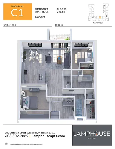 Floor plan C1