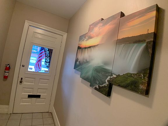 Front door interior