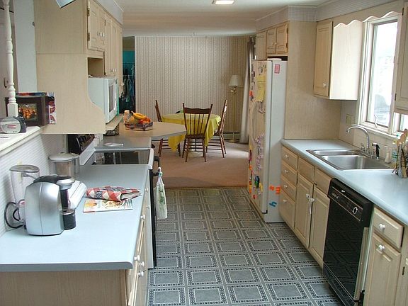 Kitchen into Dining Room