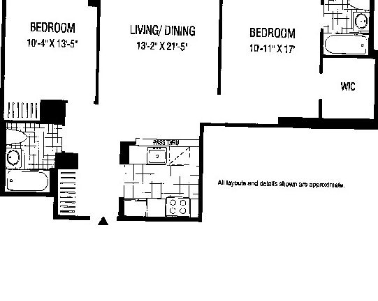 2nd image of 2 Gold St APT 1513