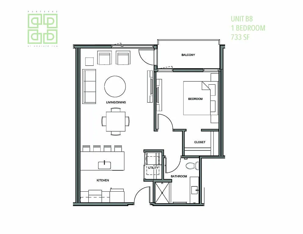 Floor plan B8