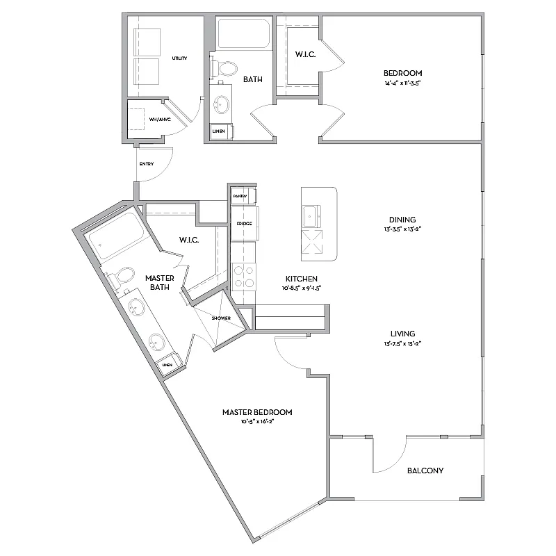 Floor plan B6