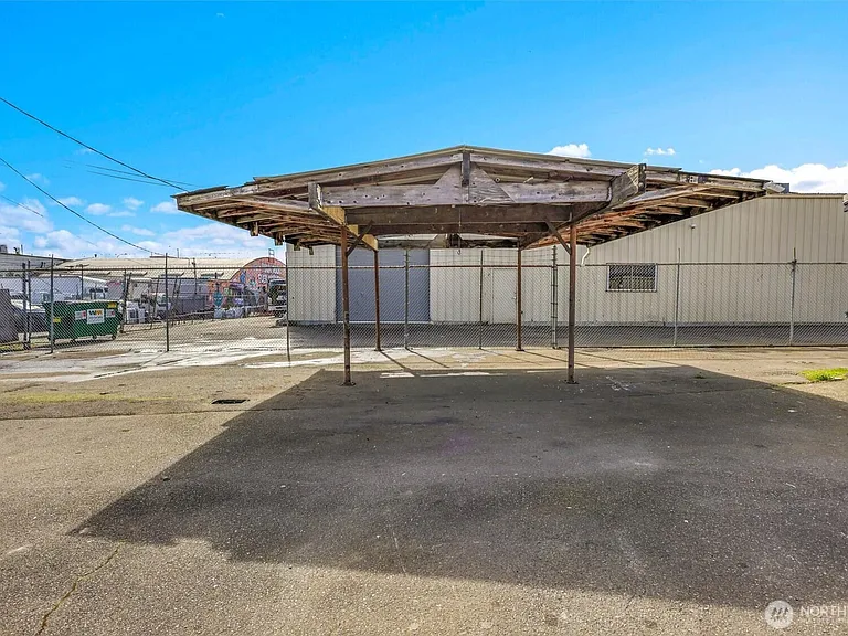 Awning at Rear of Building