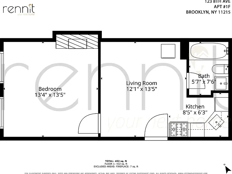 123 8th Ave #1F — Photo 2