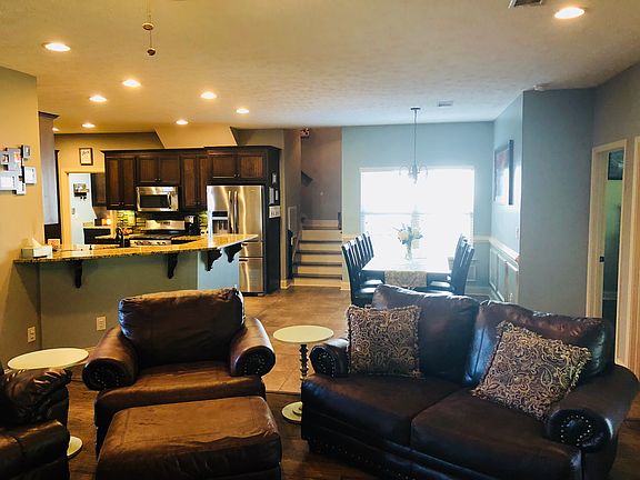 Open downstairs living area