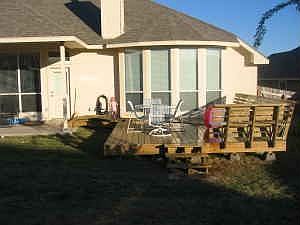 Back Deck and Patio