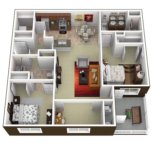 Floor plan The Marina