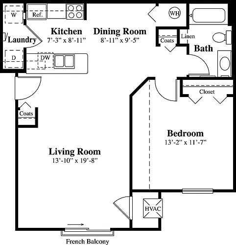 Floor plan Augusta