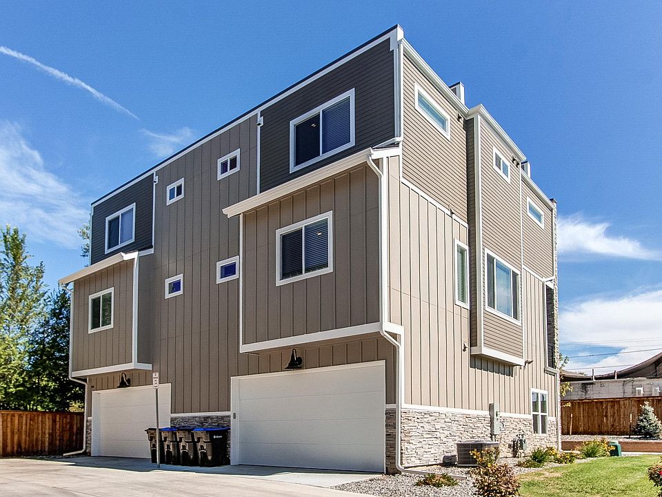 Back entry two-car garage