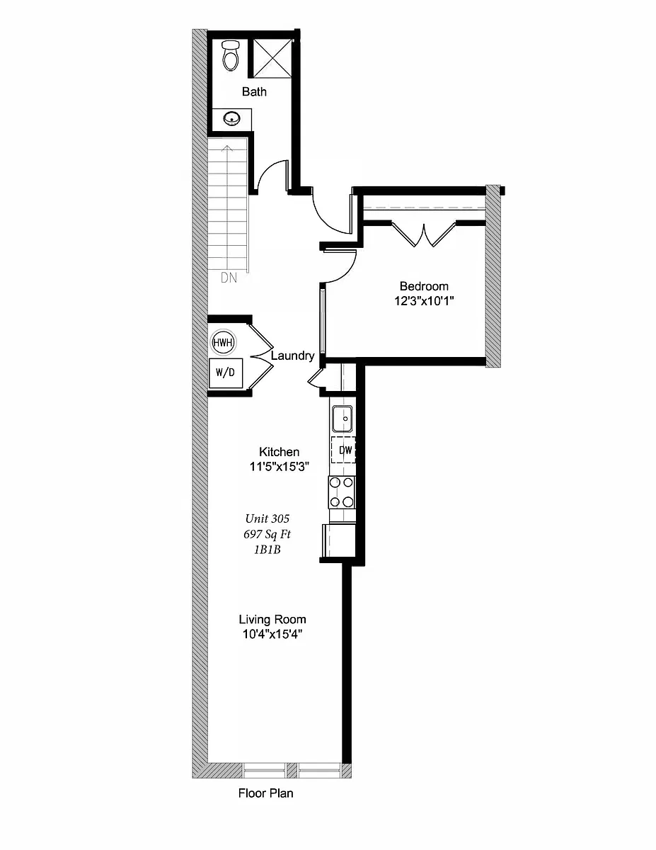Floor plan Libby Hill