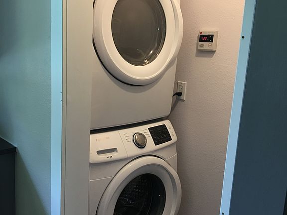 Laundry Room with storage