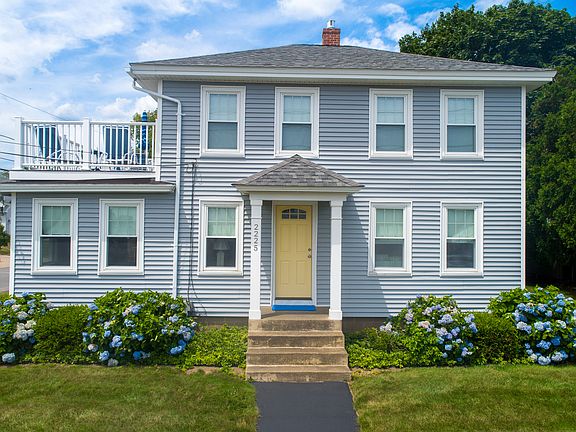 Front View of Home from Ocean Blvd