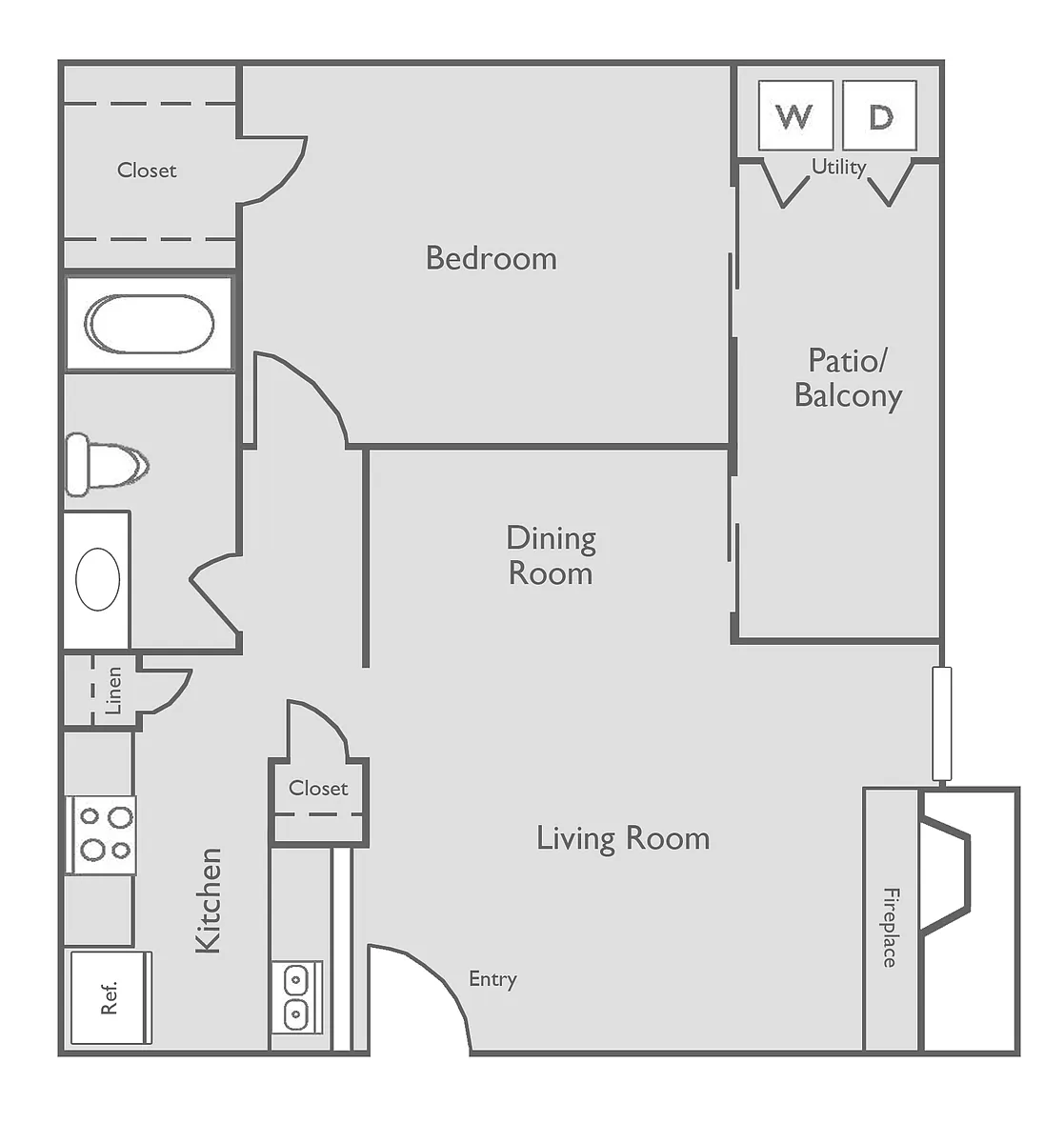 Floor plan Adair