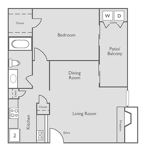 Floor plan Adair
