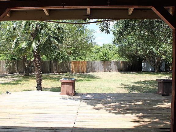 View of backyard