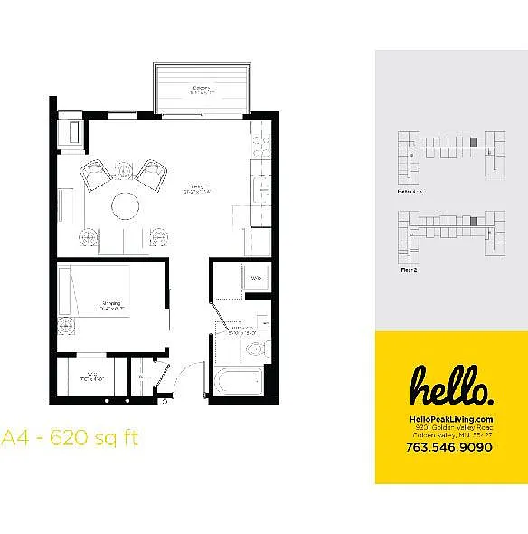 Floor plan A4
