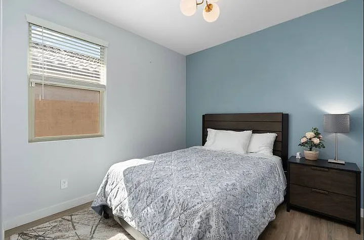 Bedroom 3- Bright queen bedroom perfect for a comfortable and restful stay