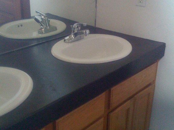 Master bath vanity