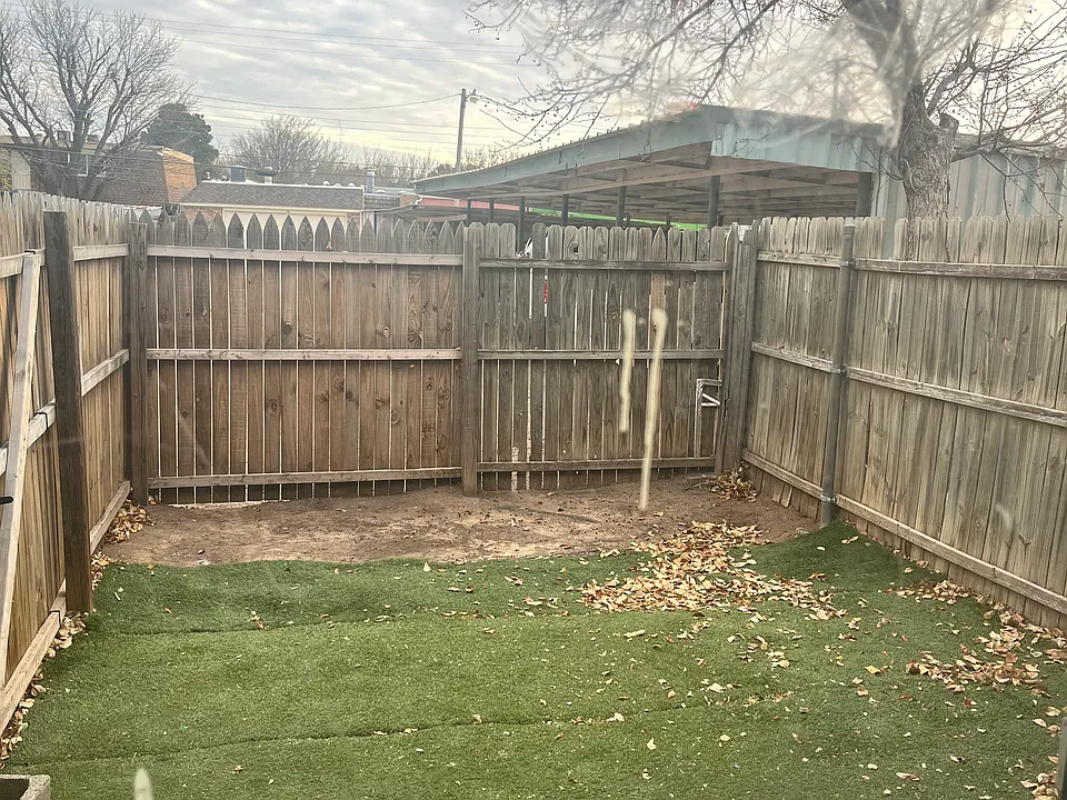 Small backyard
