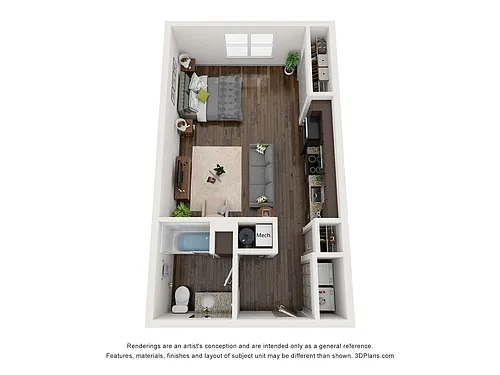 Floor plan Donegan