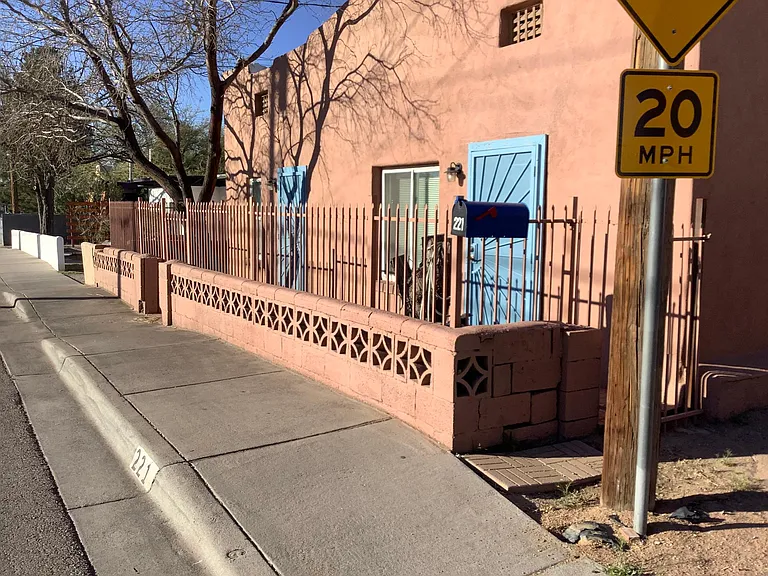 Front doors of home