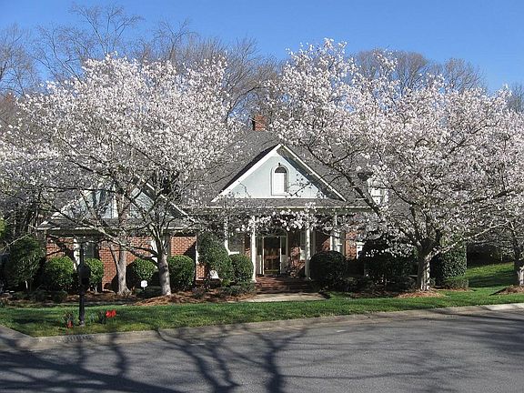 springtime front view