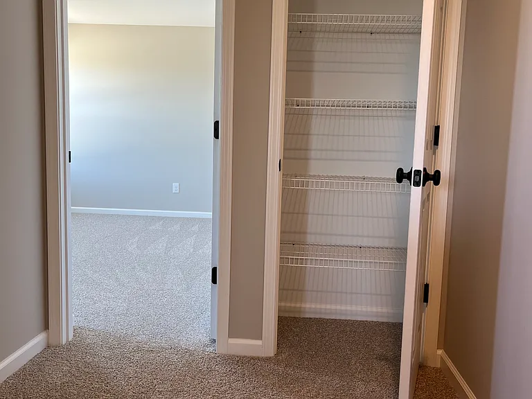Linen Closet near Bedrooms and Full Bath on 2nd Floor