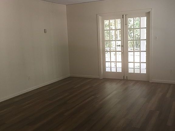 Living Room w/ French doors