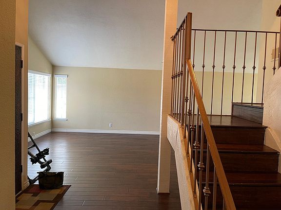 Space living room with high ceiling