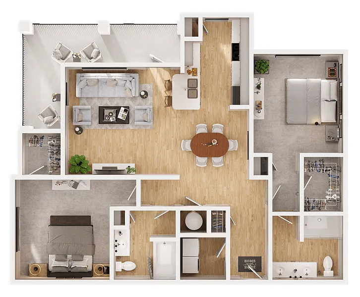 Floor plan Violet