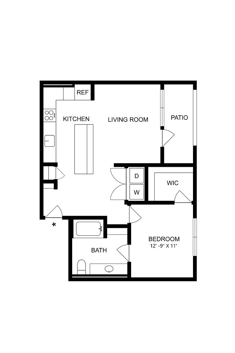 Floor plan A1A