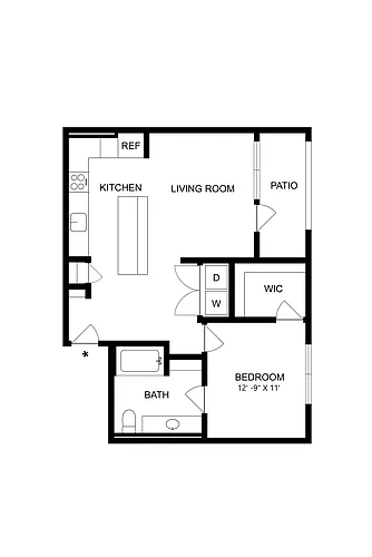 Floor plan A1A