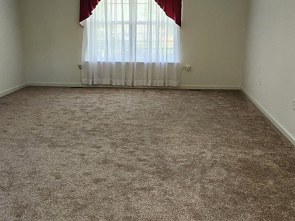 view from kitchen of living room