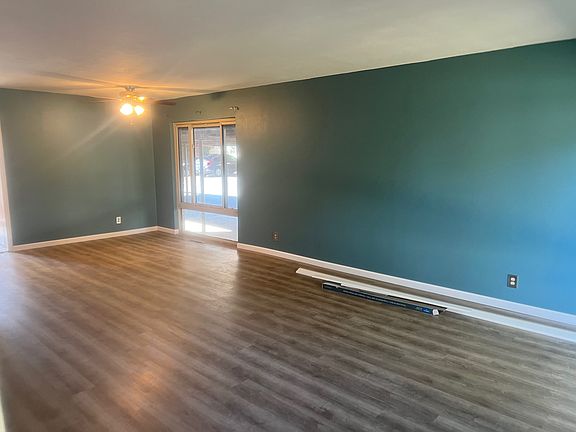 Main floor room, new flooring just installed.