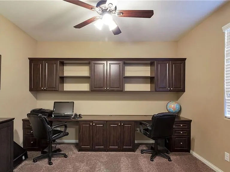 Enclosed Office/den in the first floor