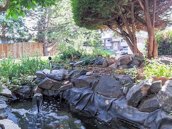 Small backyard water feature.