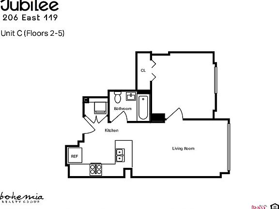2nd image of 206 E 119th St #3E