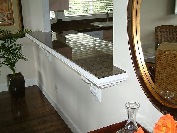 pass through at dining room