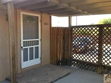 Front door.