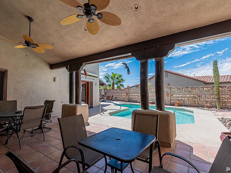 Covered patio