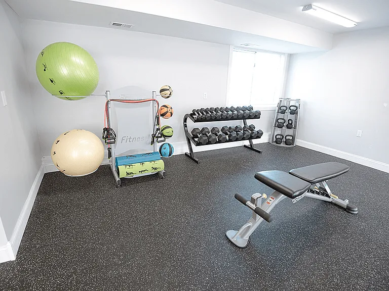 Fitness Center with Free Weights