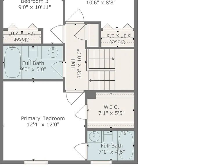 Floor Plan: Upper Level