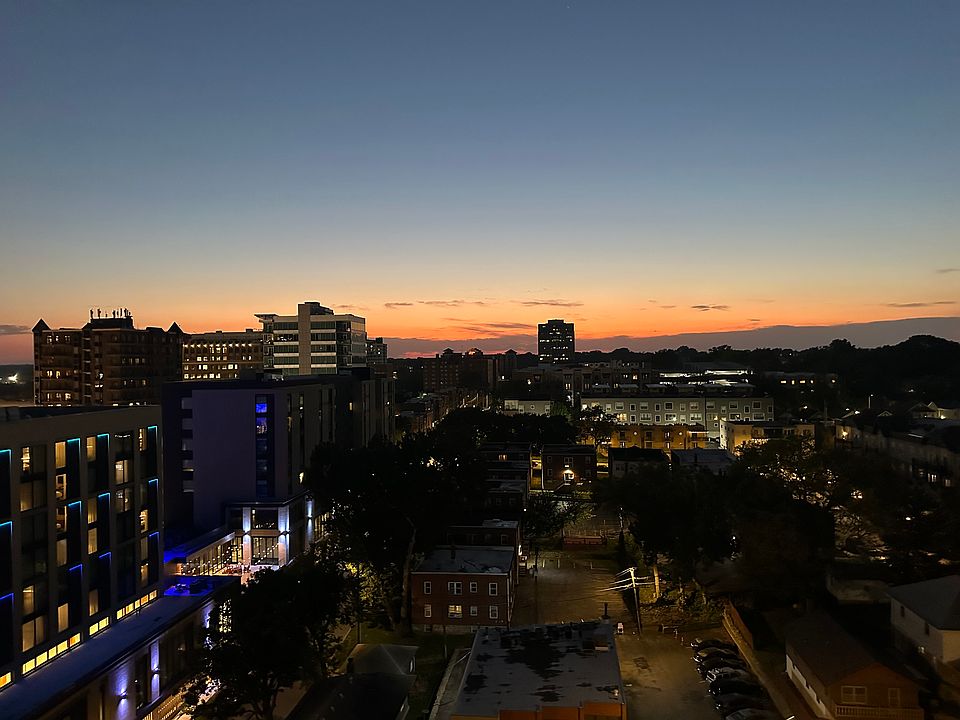 Plaza view from unit