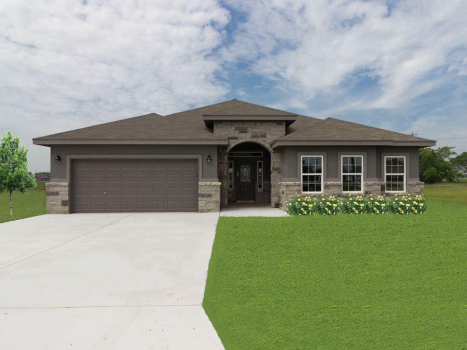 exterior landscaping may not be actual, may be a representation