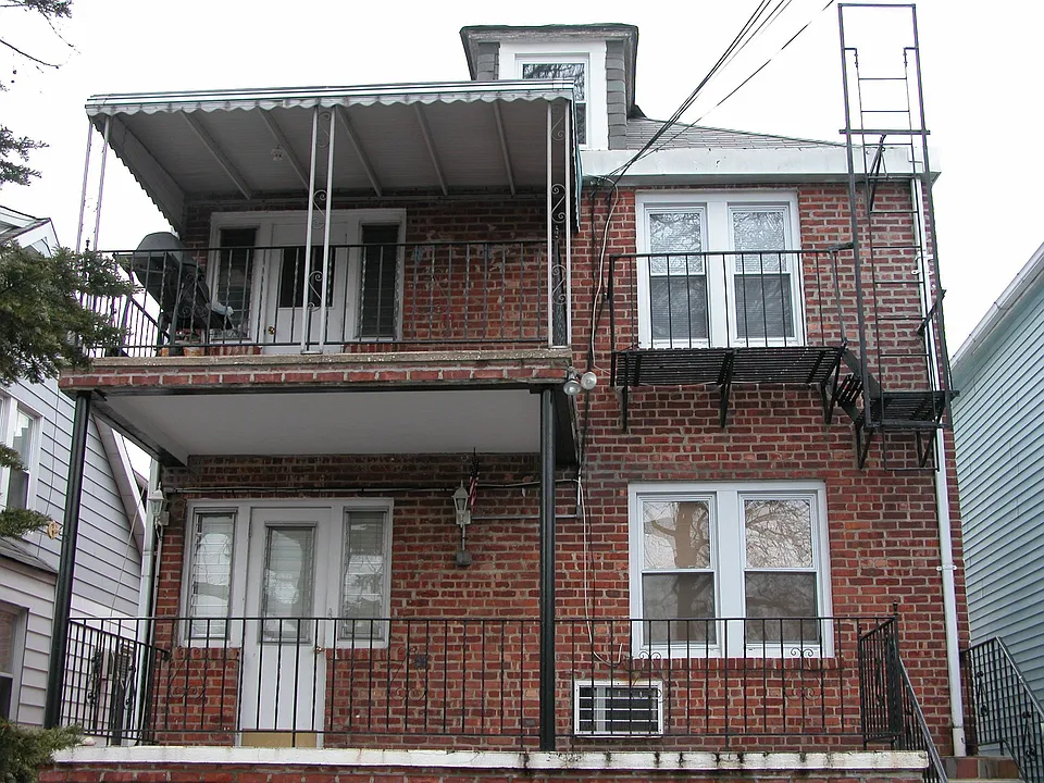 rear of house and patios