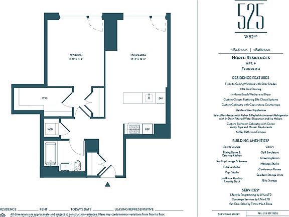 2nd image of 525 W 52nd St APT 2FN