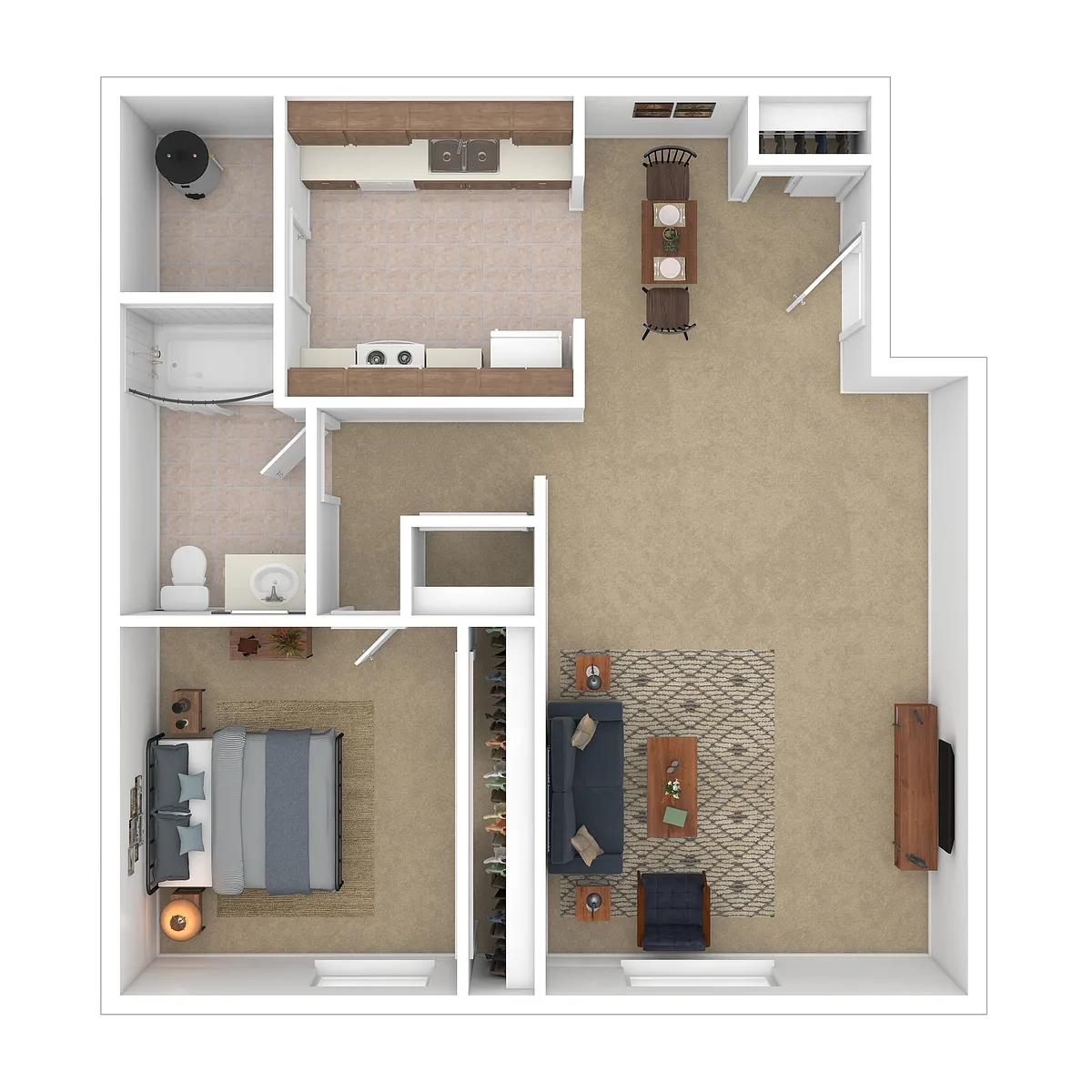 Floor plan A3 Basswood