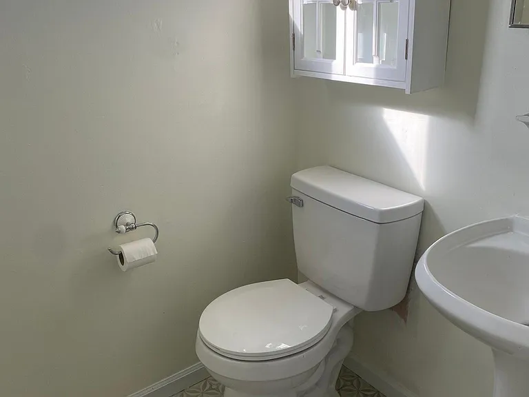 Half bath on main level